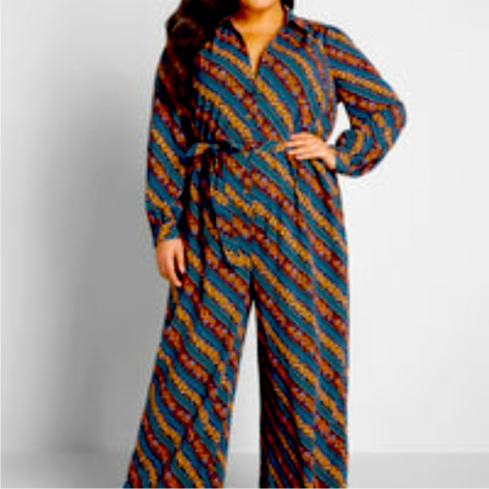 ModCloth everything and more jumpsuit Nwt